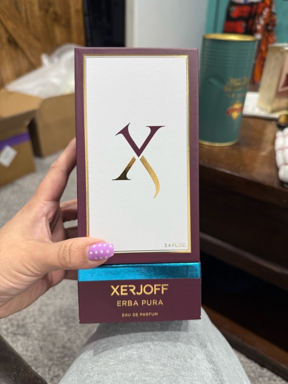 Xerjoff Erba Pura Eau de Parfum - Burgundy/Teal